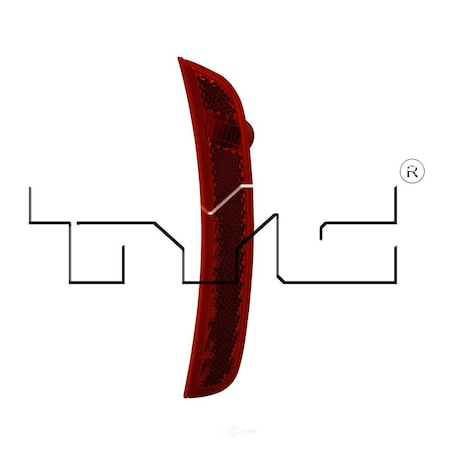 Tyc Capa Certified Side Marker Light Assembly 18-6113-00-9