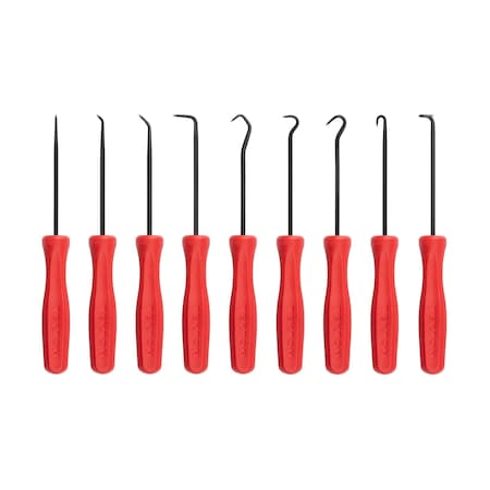 Tekton Pointed Pick and Hook Set (9-Piece) PNH90004