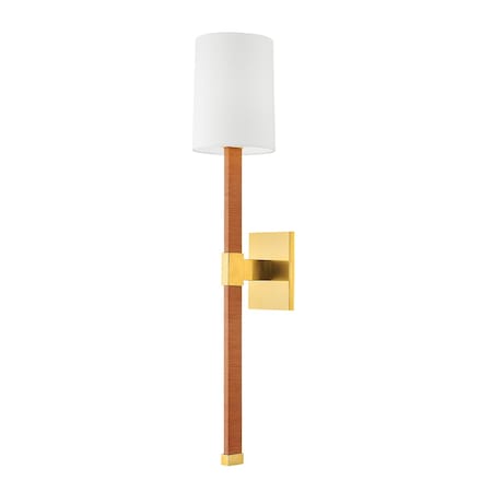 Hudson Valley Lighting Minnetonka 6 in. Wall Sconce Aged Brass 6130-AGB