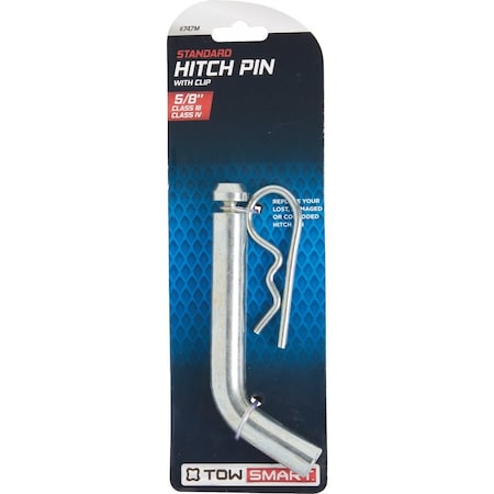 Towsmart 5/8'' Standard Hitch Pin with Clip 747M