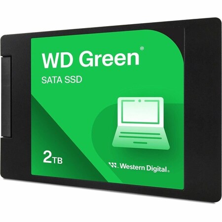 Sandisk Technologies WD Green WDS200T2G0A-00CMW0 2 TB Solid State Drive - 2.5" Internal - SATA (SATA/600) WDS200T2G0A-00CMW0