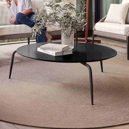 Skyline Design Rodona Coffee Table with Glass 24174-CMA-GL