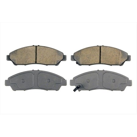 Wagner Brake QC1378 CeRAMic Front Brake Pads, 2012-2015 Honda Pilot W66-QC1378
