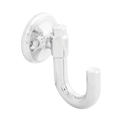 House 1.25 in. Center-Center Style Cabinet Hook, Chrome HO1554884