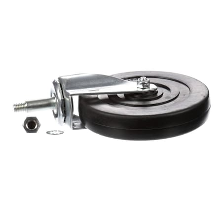 Lakeside Caster, 5in, Swivel, No Brake, Stem 09140
