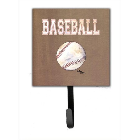 Carolines Treasures 4.25 x 7 in. Baseball Leash Or Key Holder 8485SH4