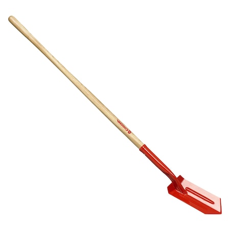 Corona Tools Trench Shovel, 28 Degree, 5 in. Head, Ash Hardwood Handle SS 64305