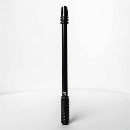 Complete Athlete 10 in. Rifle Barrel Aluminum Antenna with 3-Pronged Flash Hider Tip, Black CO2621904