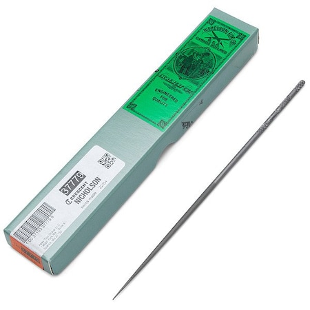 Nicholson 6-1/4" 0 Cut Round Needle File 37779