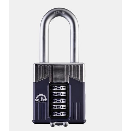 Squire Open Shackle Combination Padlock, Boron Hardened Steel, Vulcan Combi 40 SQ-WARCIMBI65/2.5