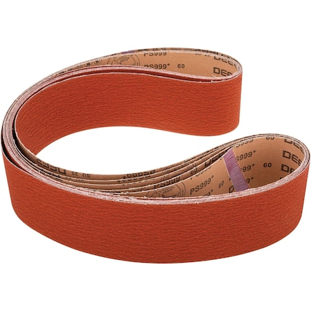Grizzly 4" x 79" Ceramic Sanding Belt 60 grit, 5PK T31816