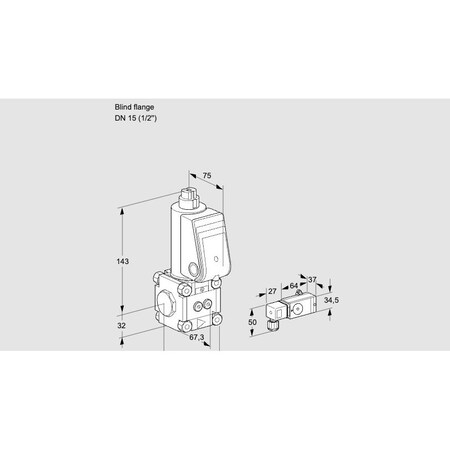 Honeywell Kromschroder VAS1-0/15R/NW KS88024940