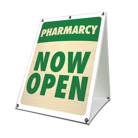 Signmission Pharmacy, 24 Inch x 18 Inch A-frame Yard Sign, Coroplast Yard Sign SBC-1824-30412