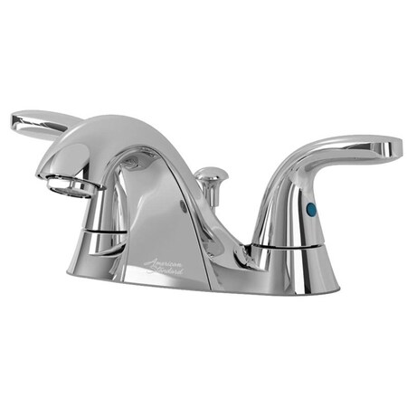 As America American Standard Cadet Suite Series Centerset Bath 2 Faucet Hndl, 1.2 gpm, 3-Faucet Hole, Metal 9091201.002