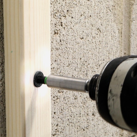 Tapcon 3/16'' x 1-1/4'' Star Drive Flat Head Concrete Screw Anchor, 225 Ct. 28550