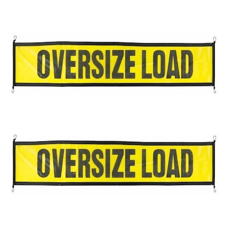 Mytee Products OVERSIZE LOAD- 18in x 84ft' Mesh with Bungee Straps, 2PK WLS-Bx2