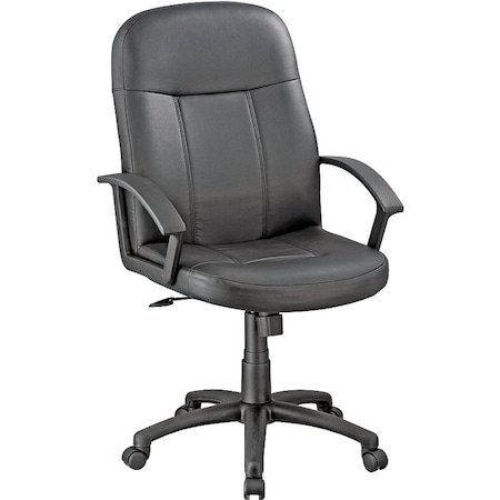Simple Spaces Simple Spaces CYE43 Adjustable Office Chair, Nylon Seat, Polypropylene Frame, Black Frame CYE43