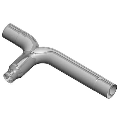 Replacement For Peterbilt 378 Year 1988 Chrome 7 5In Taper Lock Exhaust Y Pipe For Long Elbow