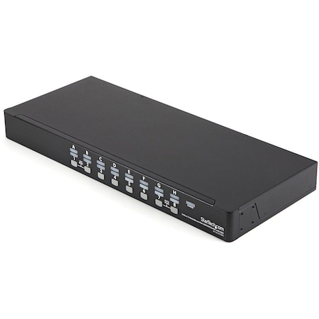 Startech.Com 16 Port 1U Rackmount USB KVM Switch Kit with OSD and Cables SV1631DUSBUK