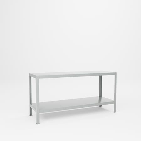 Pucel Extra Heavy Duty Tool Stands, 72 in W x 24 in D x 36 in H, Black HS-2472-2