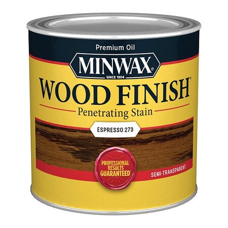 Minwax Wood Stain, 0.5 pt, Espresso 227634444