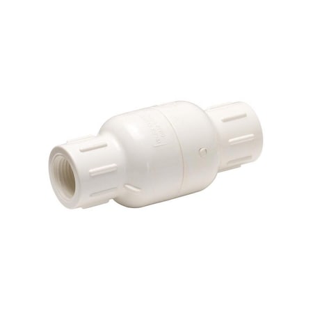 Homewerks Check Valve 1/2in D X 1/2in D FIP PVC Spring Loaded VCKP40B3B