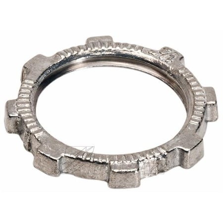 Topaz Rigid Locknut - Zinc, Die Cast Zinc, 3" 248