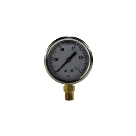 Midland Industries GAUGE PRESS PNEU 2-1/2IN 0 TO 60PSI NPT 80063