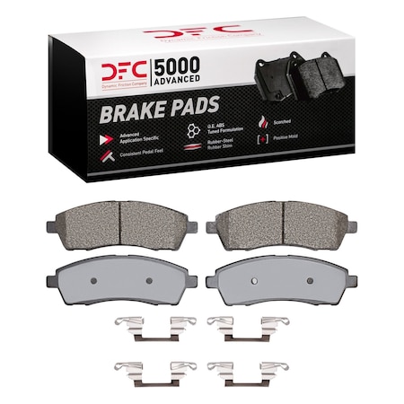 Dfc 5000 Advanced Disc Brake Pad Set, 1551-0757-01