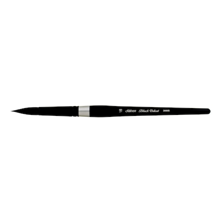 Silver Brush Black Velvet Brush, Round, Size 16 3000s-16