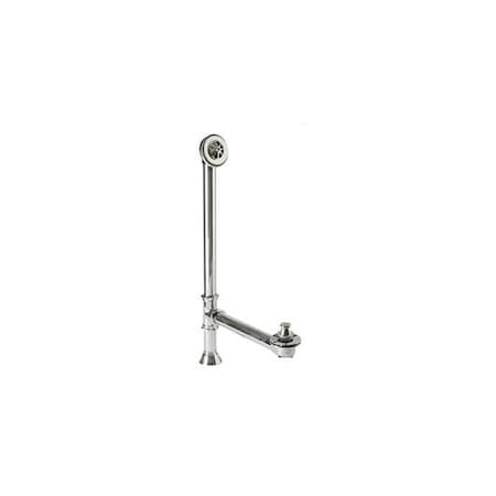 Mountain Plumbing Lift and Turn Bath Waste, Brass, Center Drain Tub in PVD Brushed Bronze BDLTCFT22/PVDBB