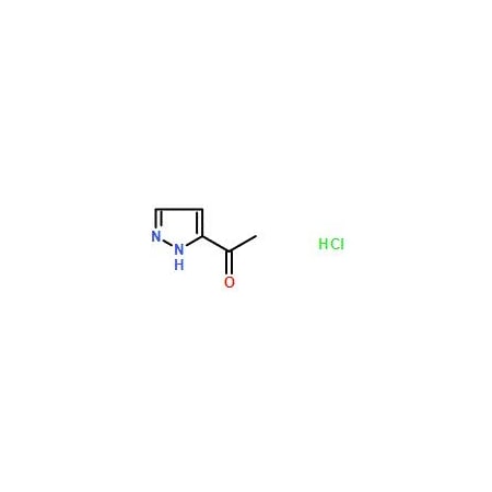 Ak Scientific 1-(1H-Pyrazol-5-yl)ethanone hydrochloride (250mg), CAS 175277-40-4 9154AA-250mg