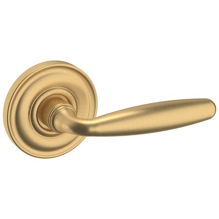 Baldwin Baldwin Preconfigured 5106 Lever with 5048 Rose Right Hand Half Dummy Lock Vintage Brass 5106033RDM