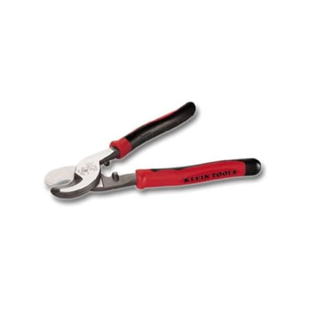 Klein Tools Cable Cutter, 4/0 Aluminum, 2/0 Soft Copper, 100-Pair 24 AWG Communications Cable 63050