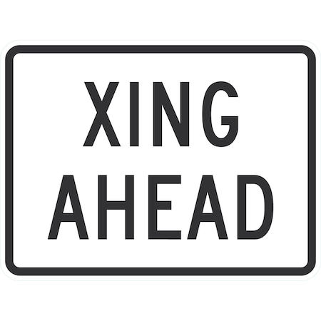 Lyle Xing Ahead, 24x18, High Intensity Prismatic, White G-12050-HI_24x18