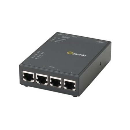 Perle Systems Perle IOLAN STS4 P Console Server - 1 x RJ-45 10/100Base-TX Network, 4 x RJ-45 Serial 04030350