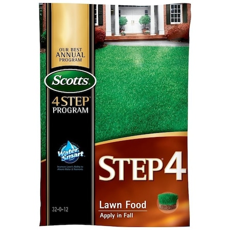 Scotts S09 Fall Lawn Food, Granules, Fertilizer, OffWhitePinkWhiteTan Bag 23622