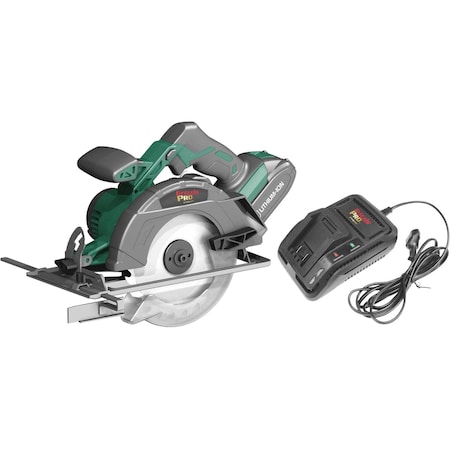 Grizzly Pro 20V 6-1/2" Circular Saw Kit with Li-Ion Battery & Charger T30293X1