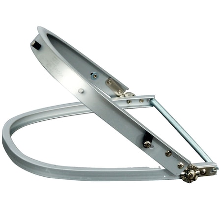 North Cap Style Hard Hat Bracket for Face Shields, Aluminum CP5004