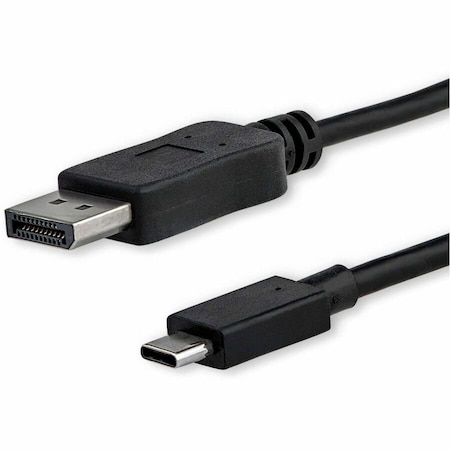 Startech.Com USB C TO DISPLAYPORT 1.2 CABLE W/4K 60HZ/HBR2/5.1 AUDIO/HDCP 2.2/1.4 - INTEGRATE CDP2DPMM1MB