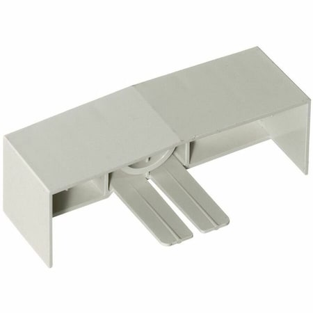 Hubbell Wiring Device-Kellems End Cap, White, PVC, Base-Trak(R), Caps PB3ECA