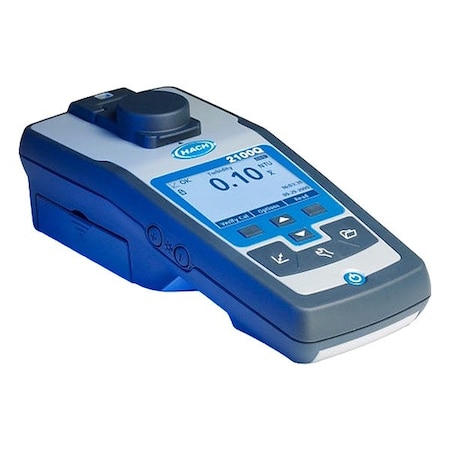 Hach Turbidity Meter, 4 1/4" W, 3" H, Digital 2100Q01