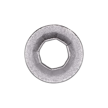 Auveco Push-On Retainer For 3/8in Stud 3/4in O.D., 100PK 10374
