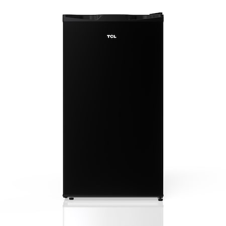 Tcl 3.1 Cu. Ft. Compact Single Door Refrigerator, Black TRM31S4AB