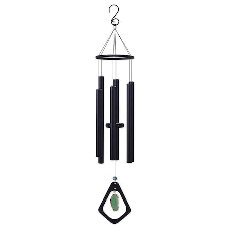 Sunset Vista Designs Wind Chime, Green Agate 93263