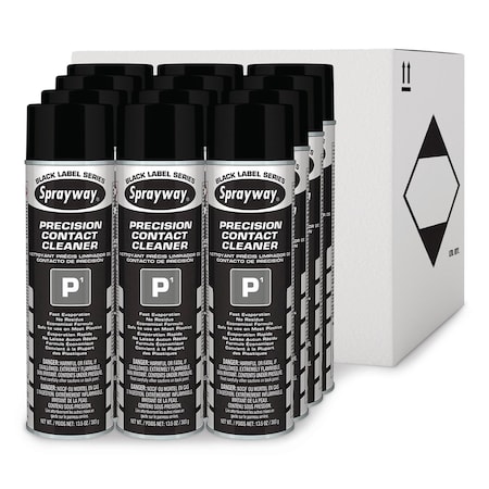 Claire Precsion Contact Cleaner, 20 oz Aerosol Spray, 12PK 1000001703