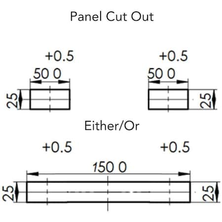 Eaton Tripp Lite Series SmartRack Door Handles with Combination Lock with Bypass Key, 2-pack for SRCOMBO