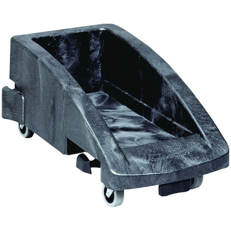 Rubbermaid Dolly Rectangular Black For - Part No. 355188Bla 355188BLA