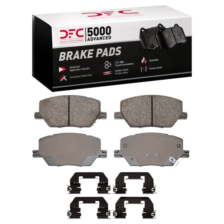 Dfc 5000 Advanced Disc Brake Pad Set,  1551-1811-01