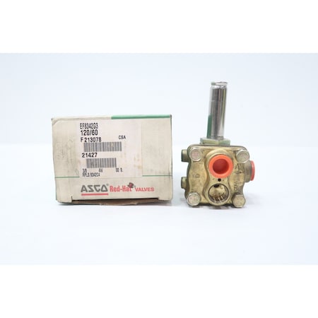 Asco RED-HAT SOLENOID VALVE 3/8IN NPT EF8342G3